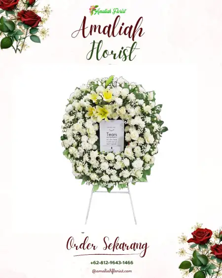 Krans Bunga Duka Surabaya